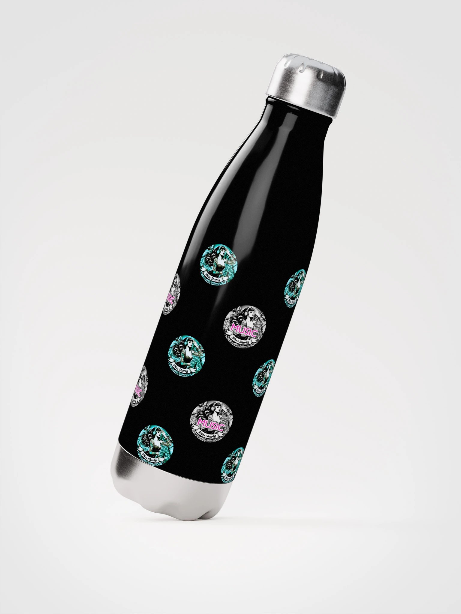 Miss Shorty Polka Dot Water Bottle product image (2)