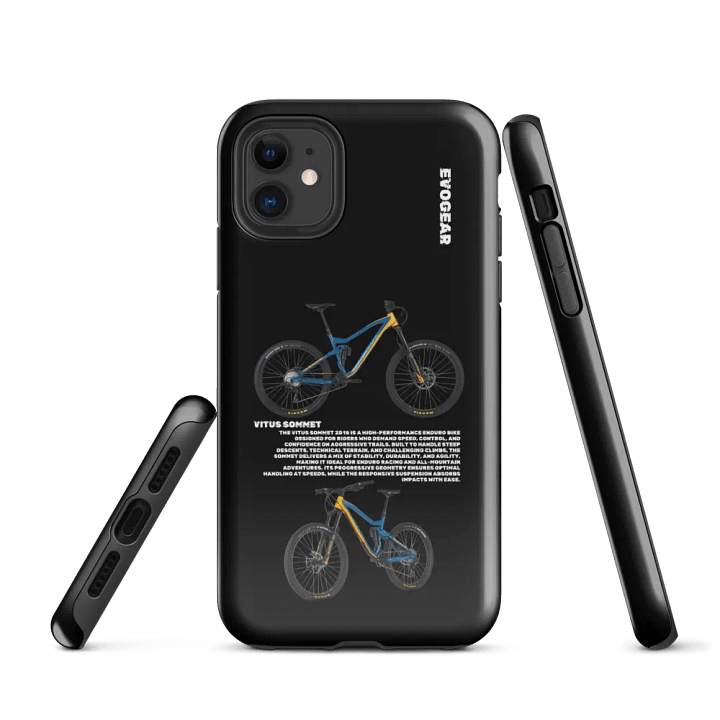 Black Vitus Sommet iPhone Case product image (1)