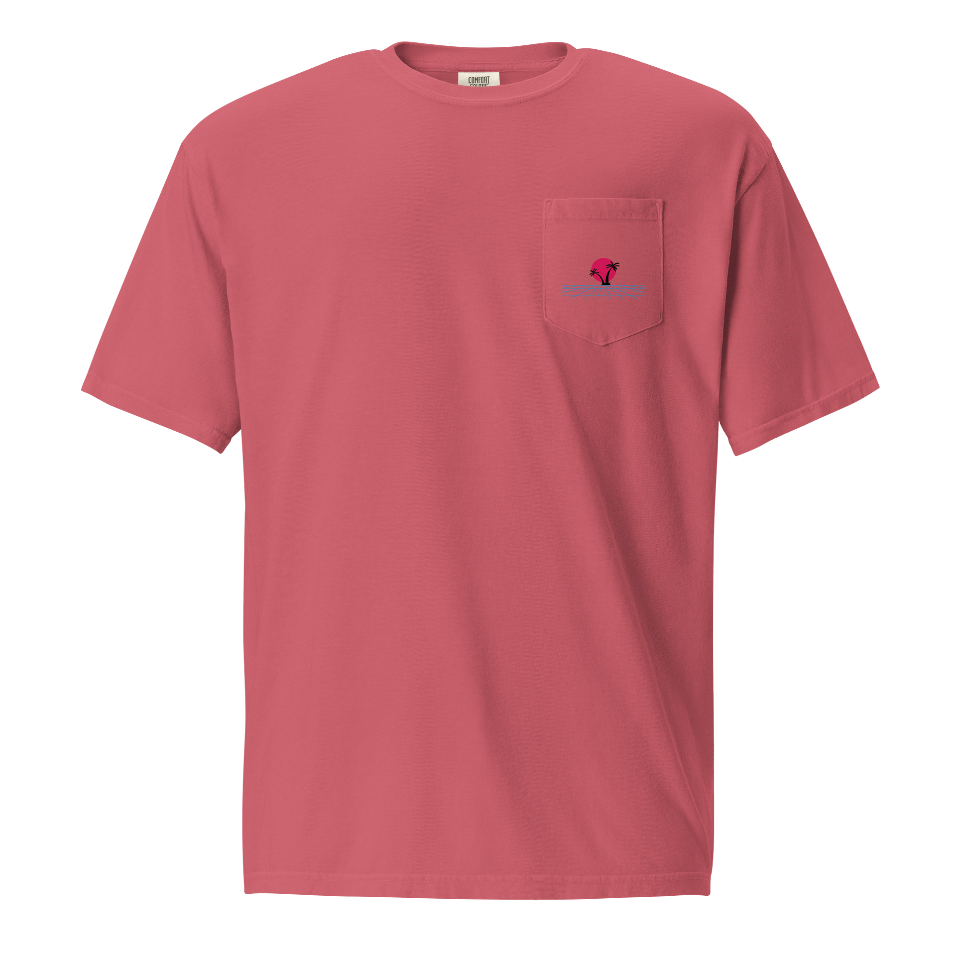 Retro Palms Pocket Tee product image (1)