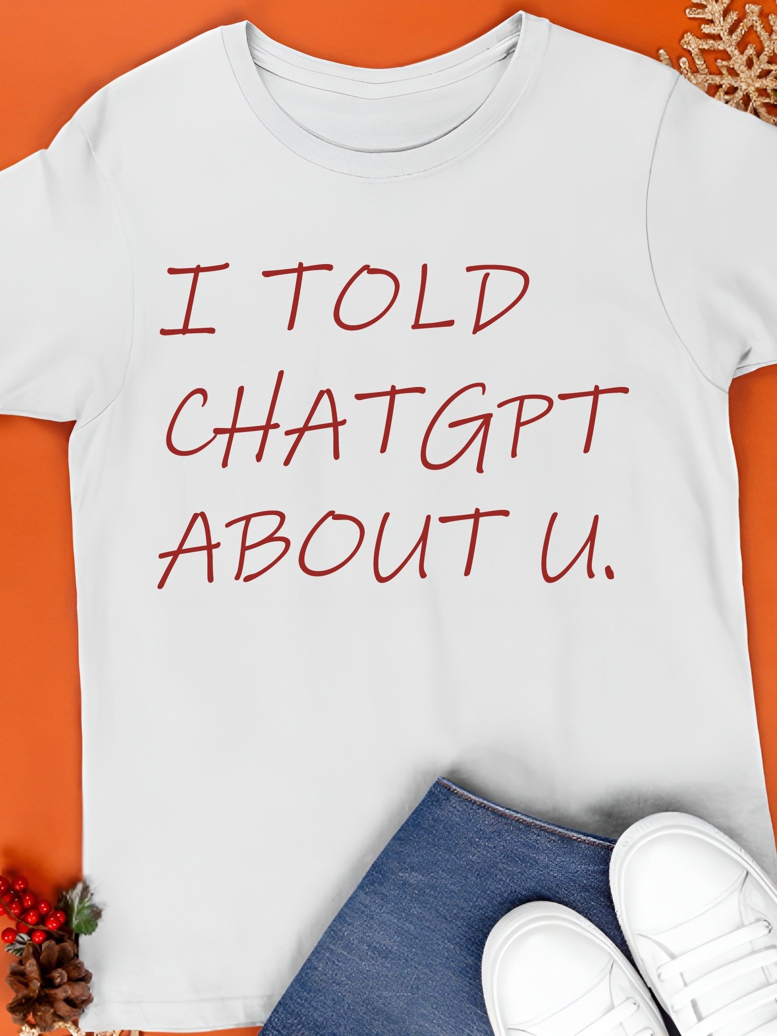 I Told Chatgpt About You Shirt product image (1)