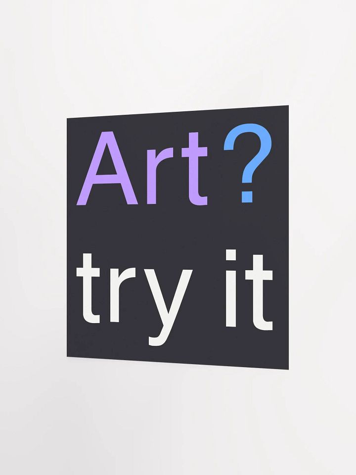 Try Art Poster product image (6)