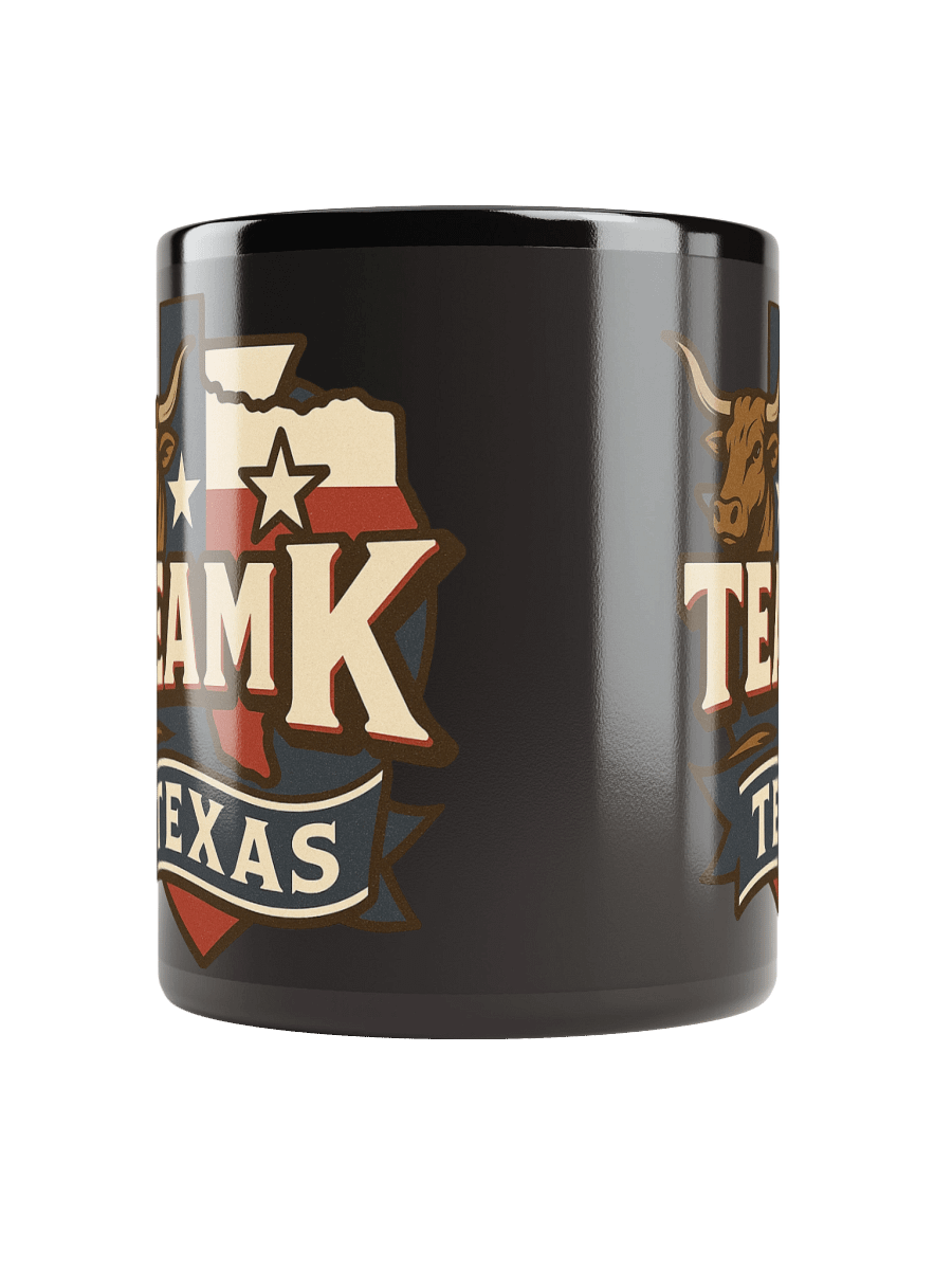 Team K Texas Black Mug product image (10)