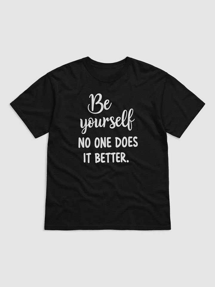Be Yourself. No One Does It Better. — The Ultimate Taylor Swift Inspired T-Shirt for Every True Swiftie Ready to Shine product image (1)