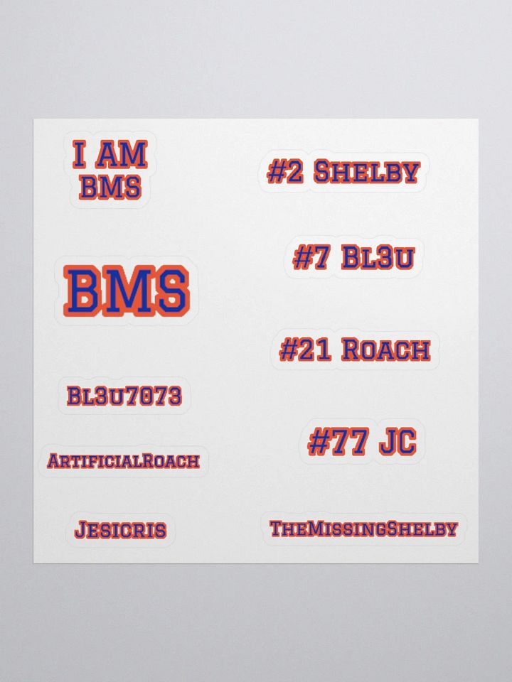 BMS Stickers product image (2)