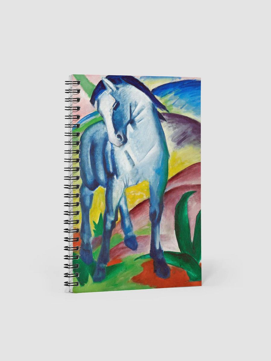 Franz Marc: Blue Horse Spiral Notebook product image (1)
