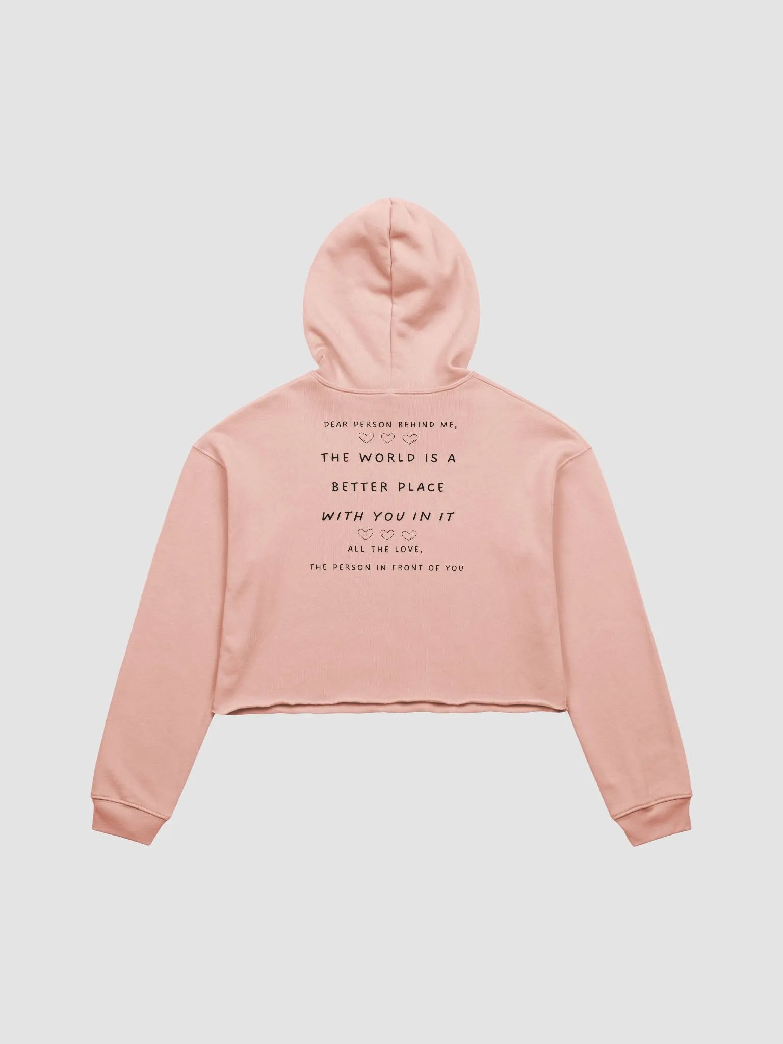 Mental Health Awareness Cropped Hoodie - Light product image (2)