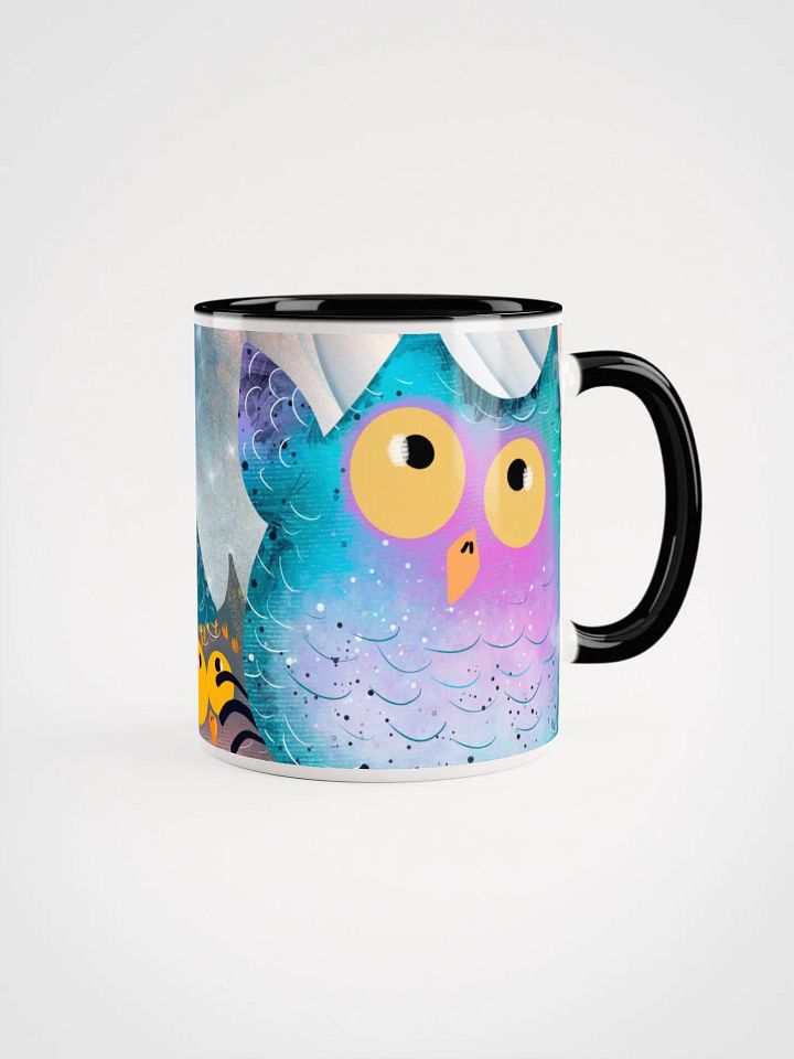 Blue Owl Trio Ceramic Accent Mug product image (7)