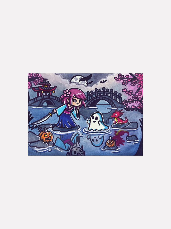 Mystical River Reflections Art Print product image (1)