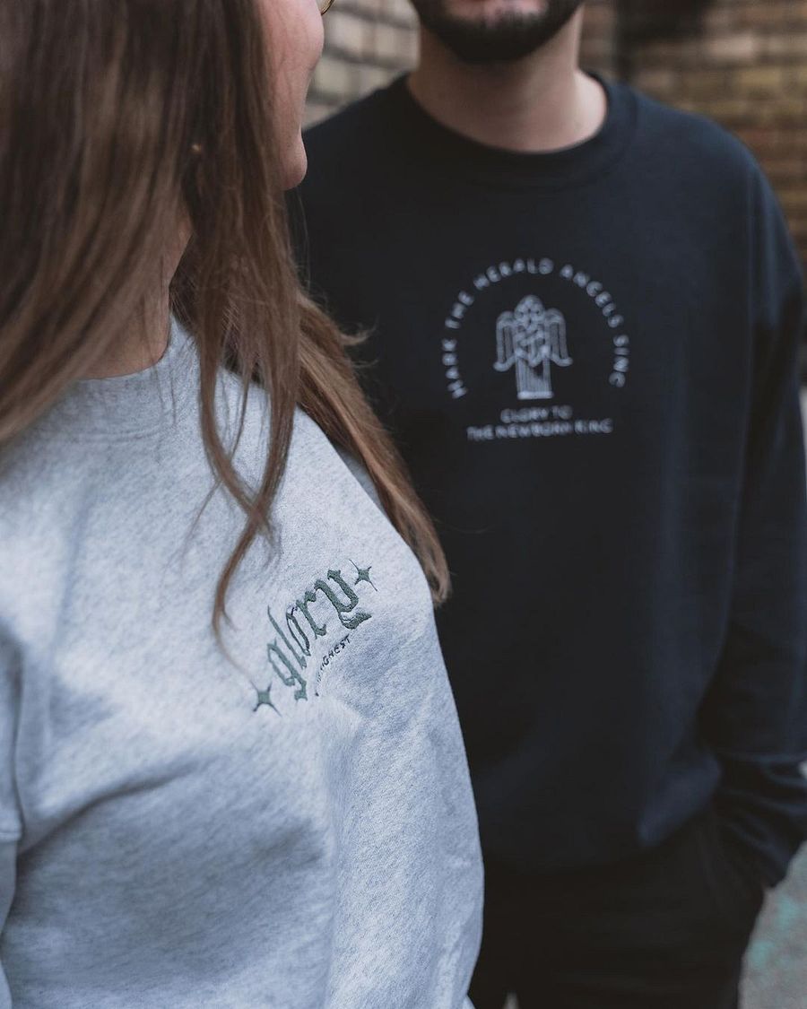 Hark the herald unisex sweatshirt product image (4)