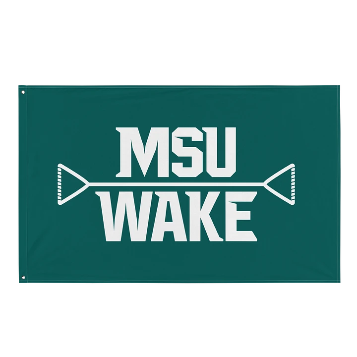 MSU Wake Logo Flag product image (1)
