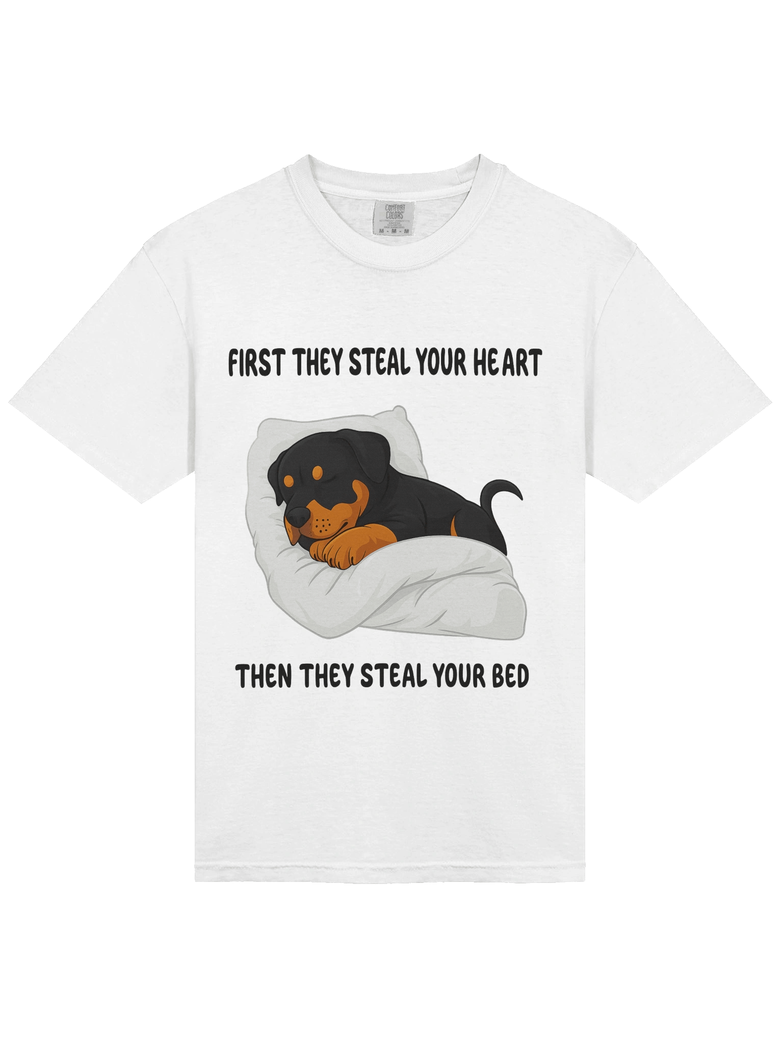 First they steal your heart Then they steal your bed... T-Shirt product image (21)