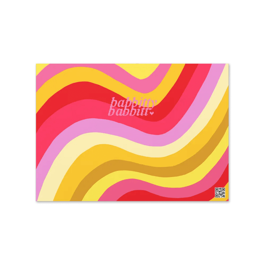 I Love You So Much retro landscape greeting card product image (4)