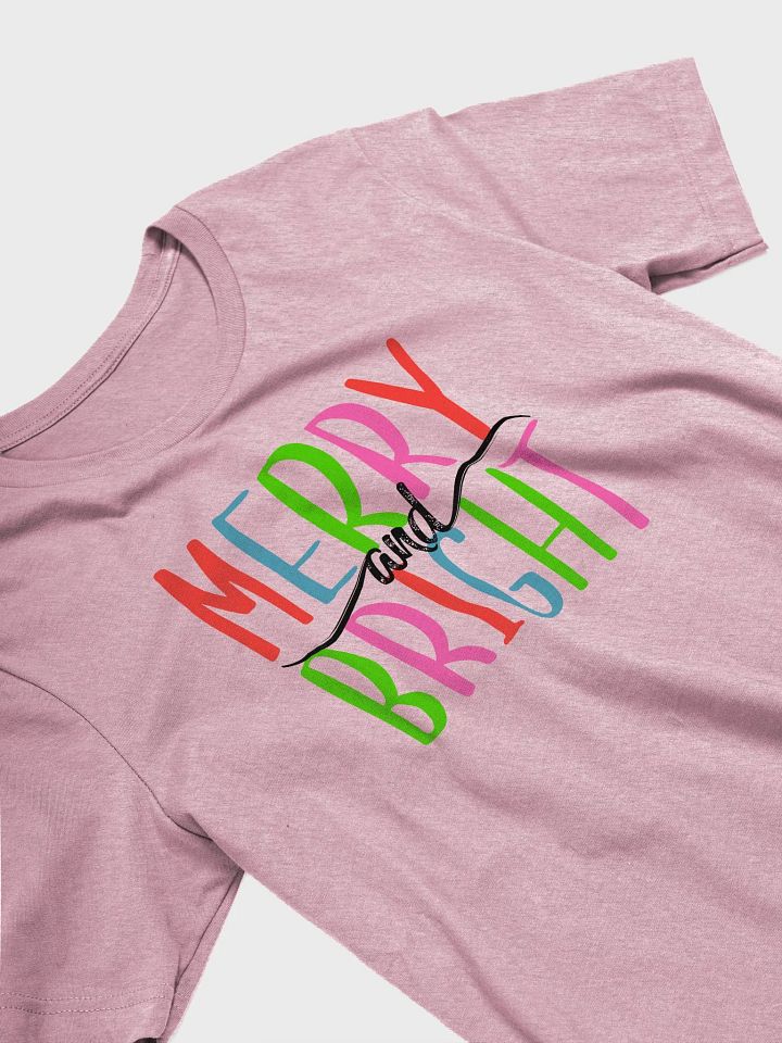 Merry and Bright - Christmas Tee product image (2)