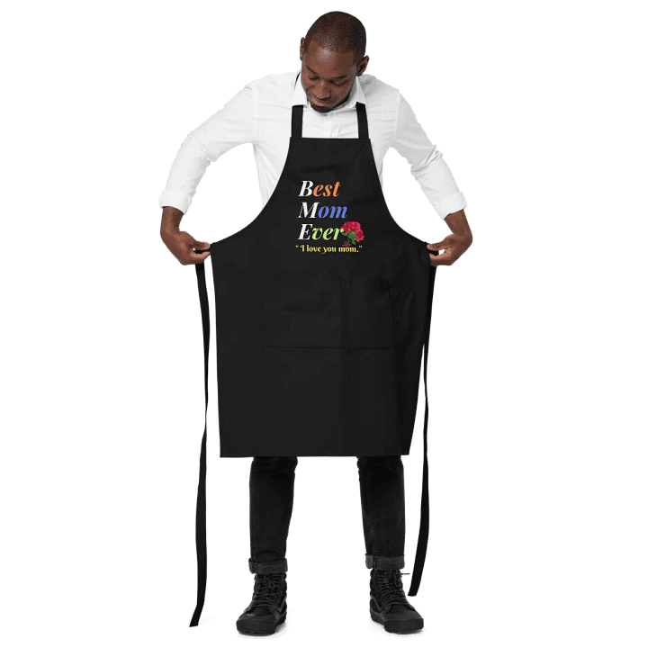 Best Mom Ever Organic Cotton Apron product image (2)