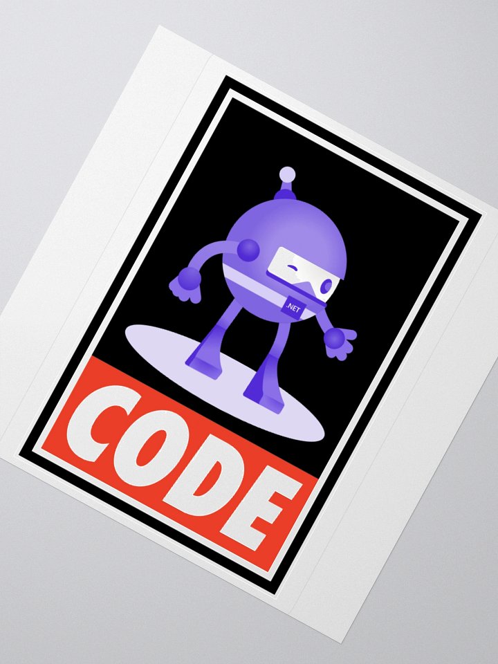 CODE C# - Sticker product image (2)