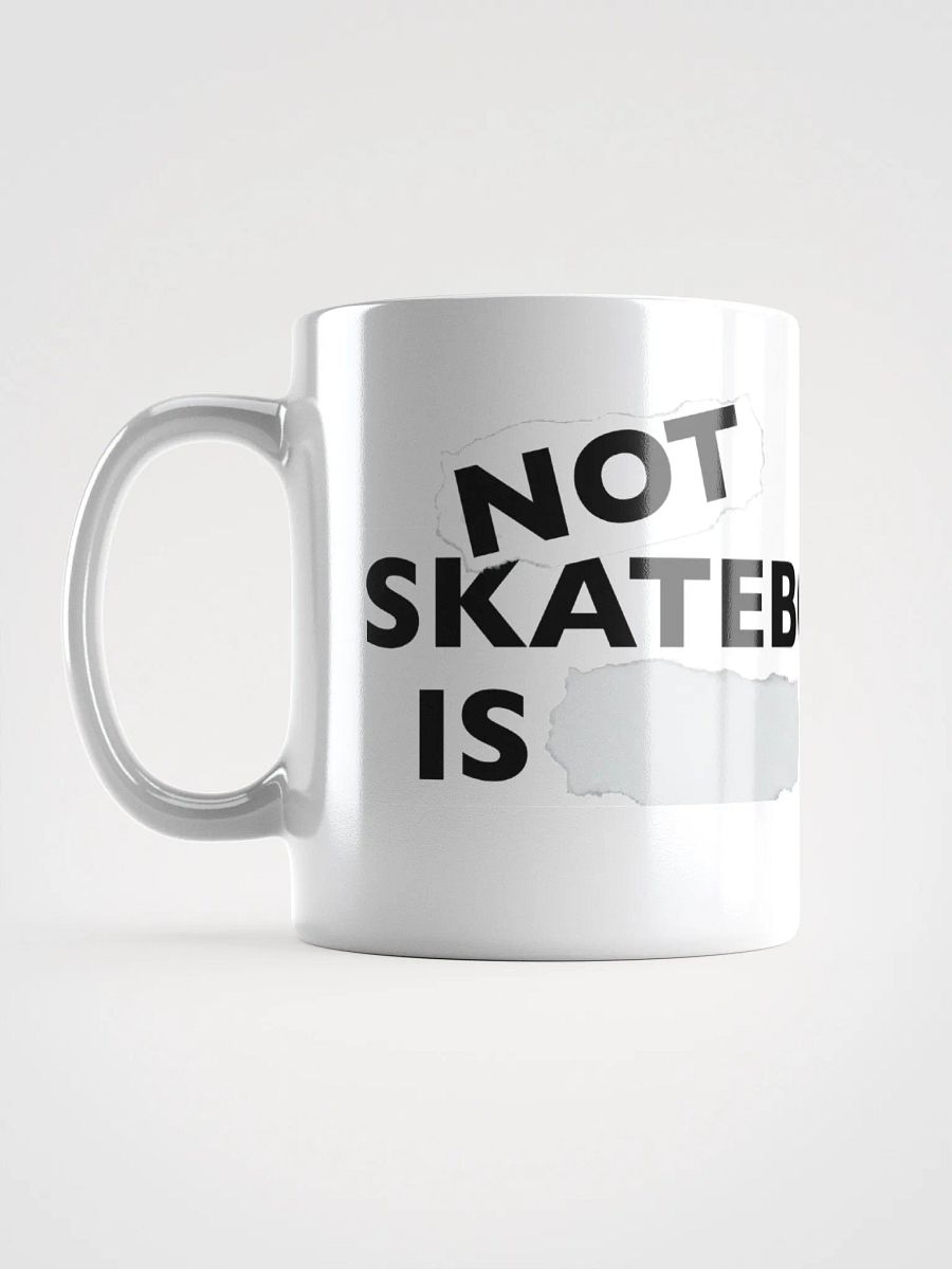 NOT SKATEBOARDING IS A CRIME - Mug product image (5)