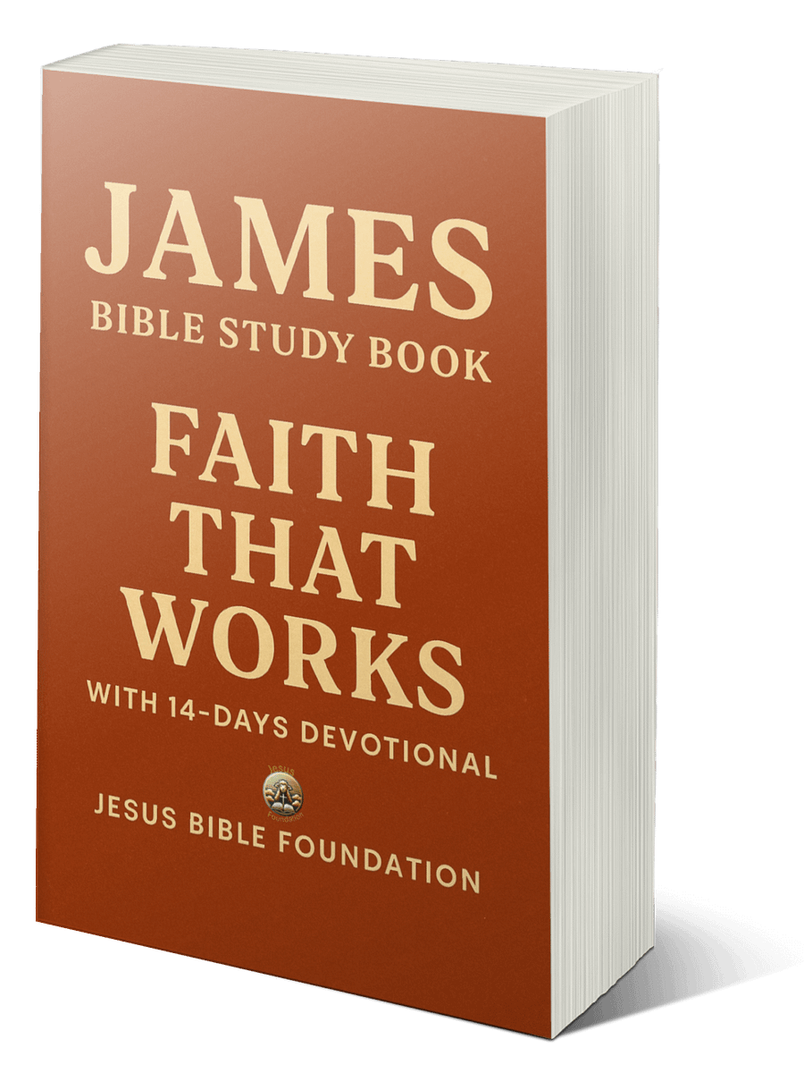 James Bible Study Book: Faith That Works With 14-Days Devotional product image (1)
