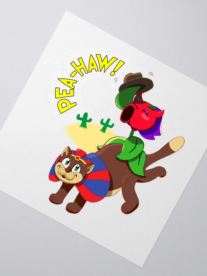 Pea-haw! Sticker product image (5)