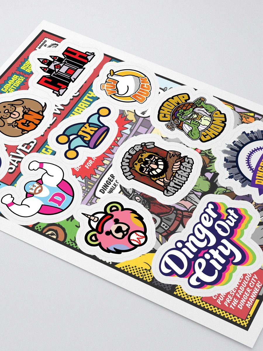Logo Mini Sticker Sheet product image (2)