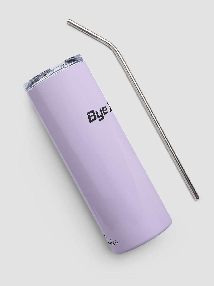 Bye Joshuah Stainless steel tumbler - Purple product image (5)