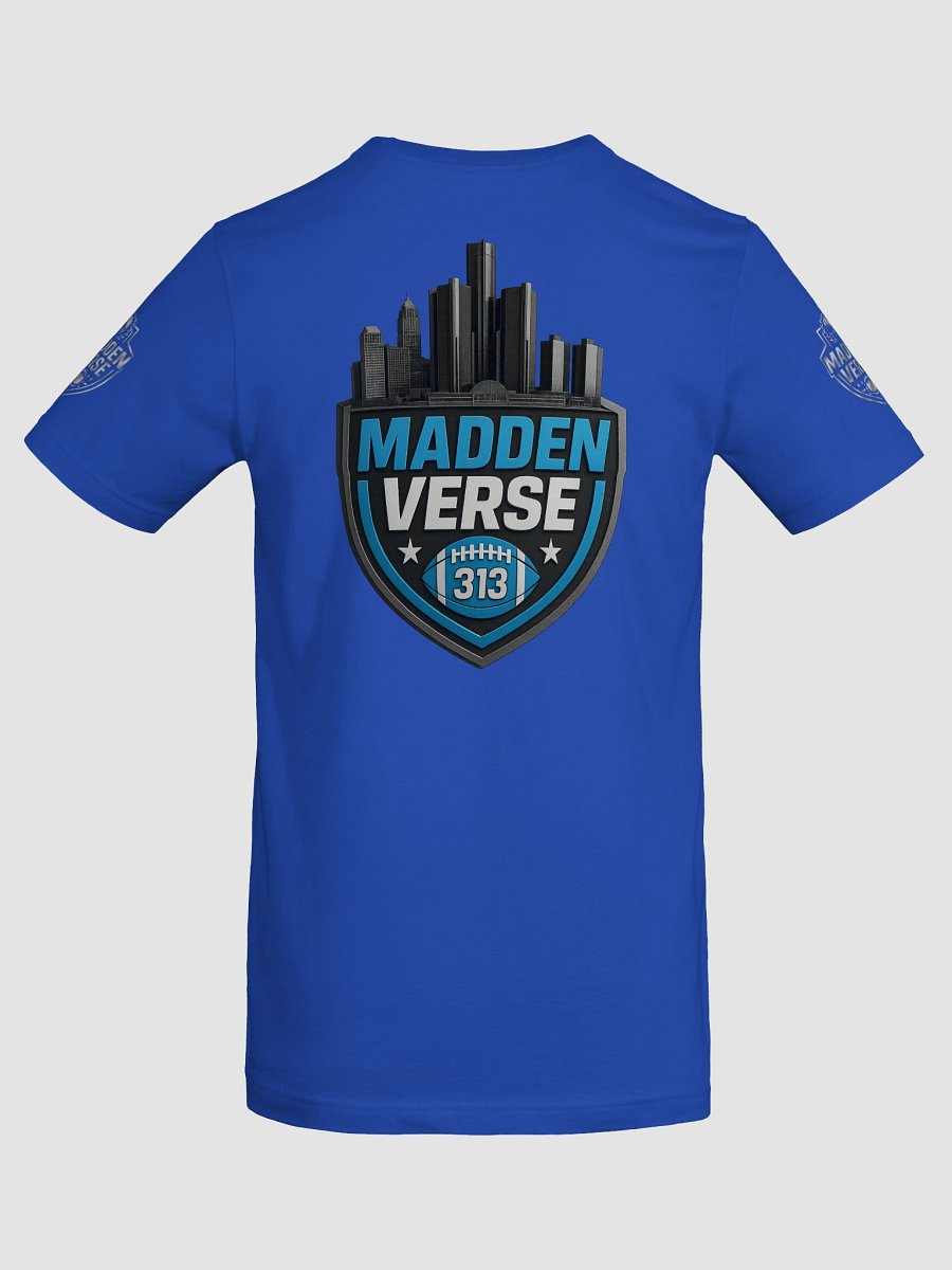 MOTOR CITY FOOTBALL BLUE SUPER SOFT TEE product image (8)