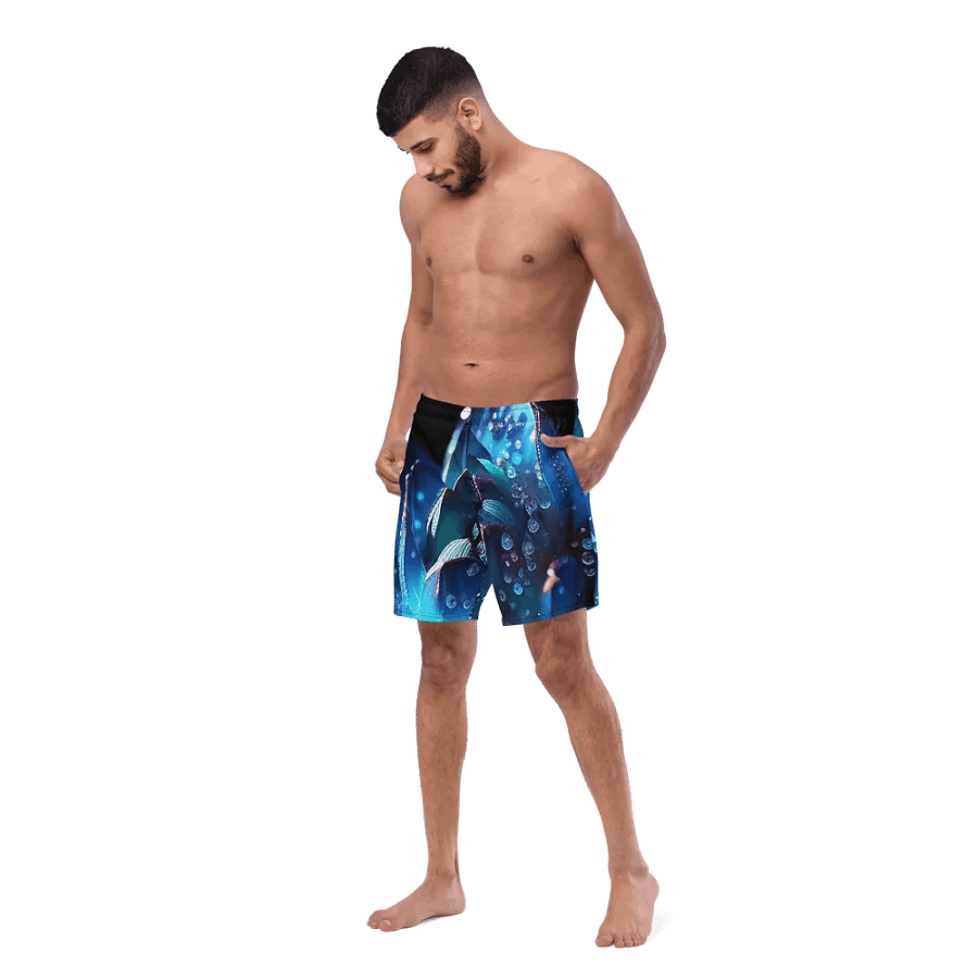 Kawaiikitten Exclusive Premium Mens' Dark Swim Trunks product image (9)