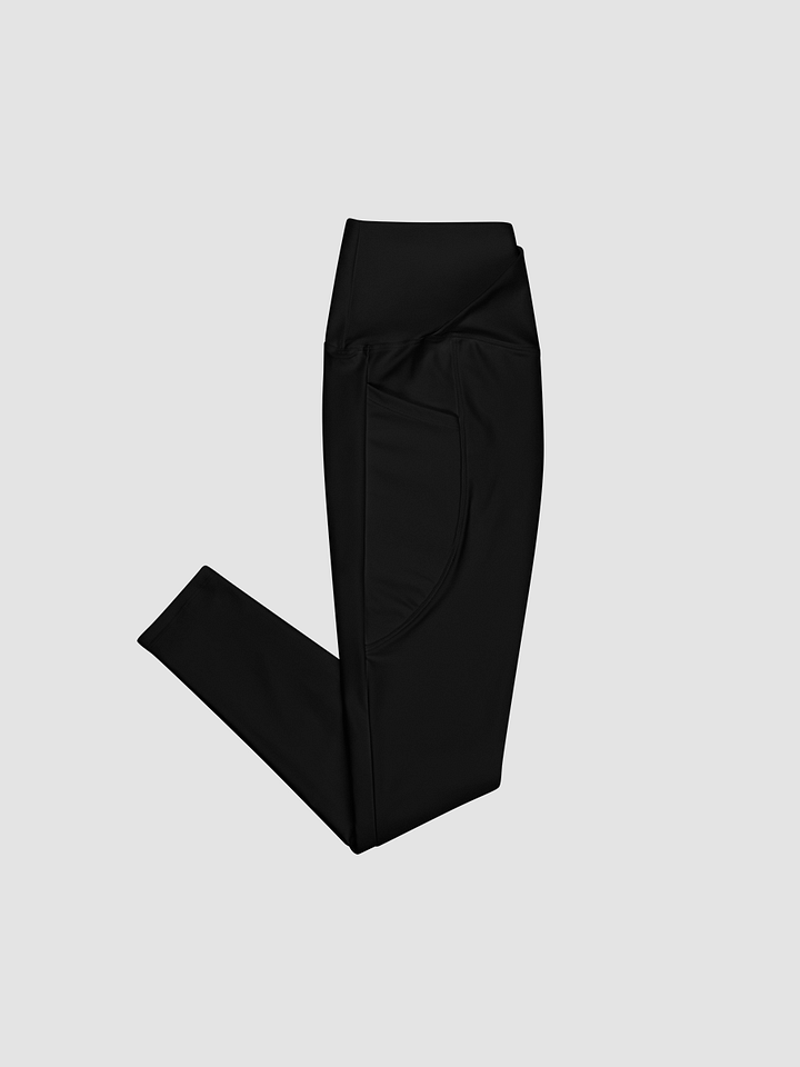 [Iiniijewelry] All-Over Print Crossover Leggings with Pockets product image (2)
