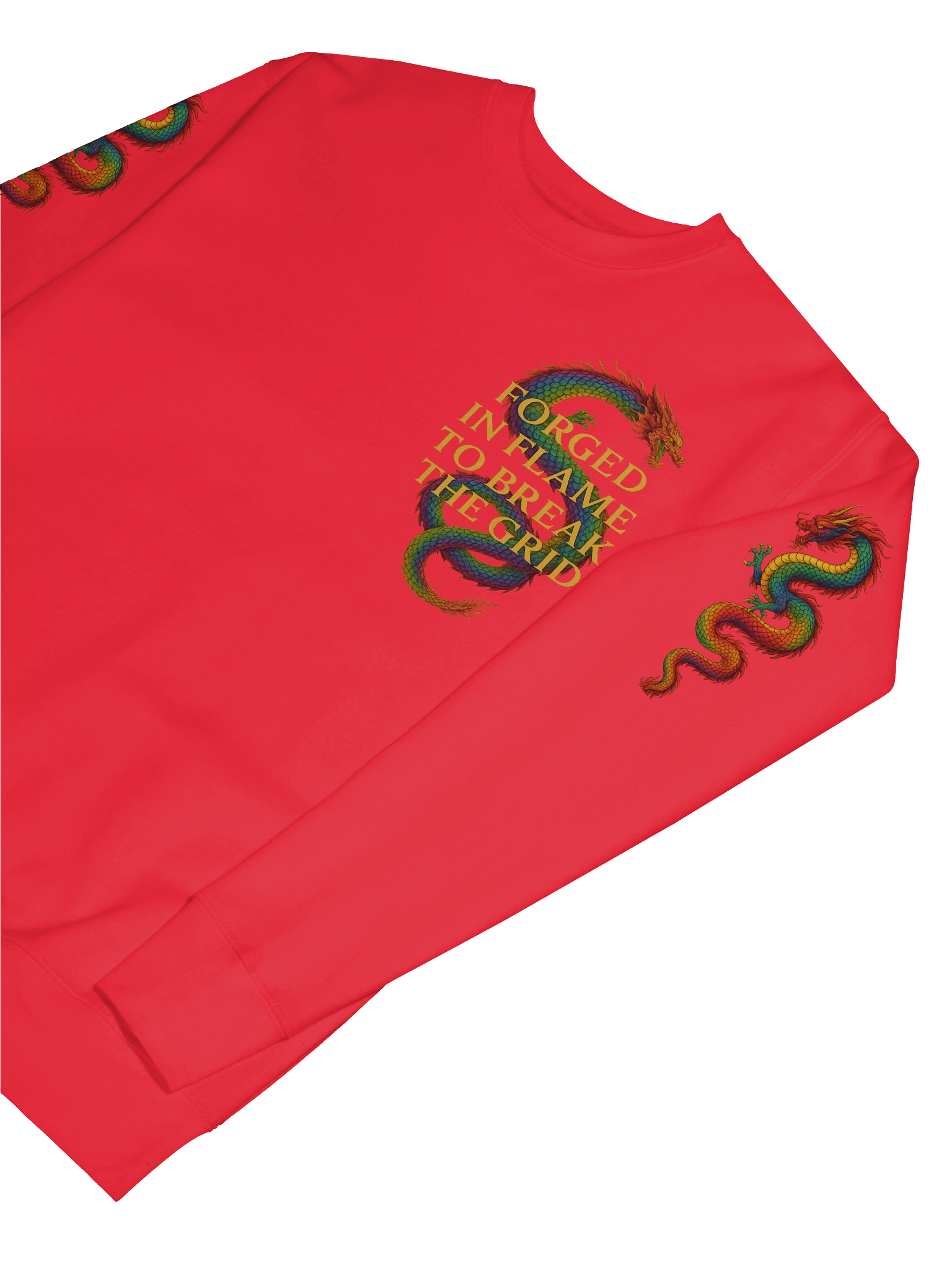 🐉 Colourful Dragon – Premium Flame Hoodie Luxury loungewear. Soul-coded armour. product image (77)