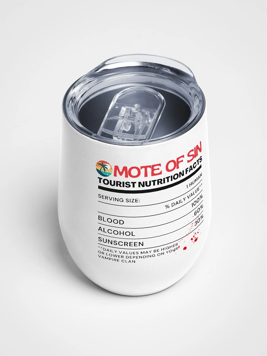 Mote of Sin Nutrition Wine Tumbler product image (4)