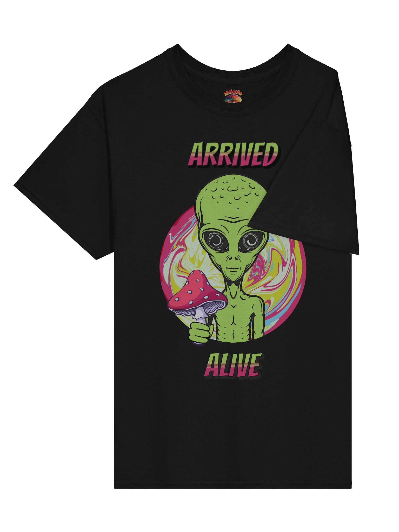 ARRIVED ALIVE ALIEN T-SHIRT product image (25)