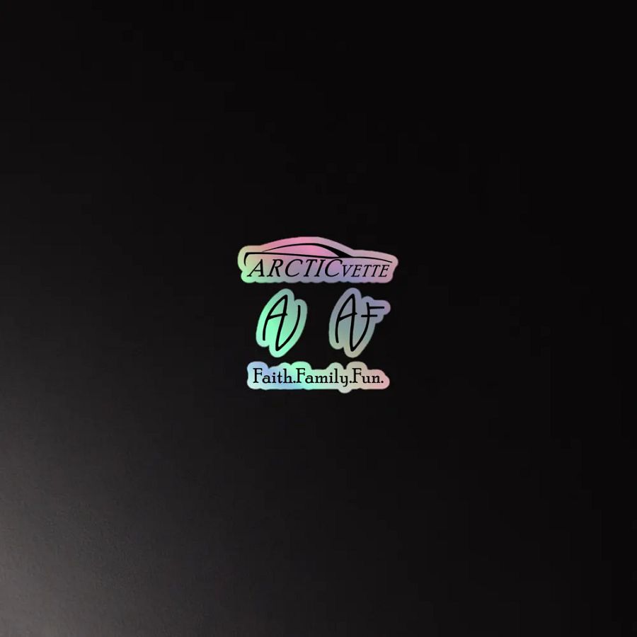 Holographic Arctic Vette Sticker Sheet product image (4)