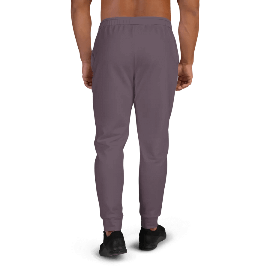 Plain Mauve Soft Summer Recycled Polyester Premium Men's Joggers by Treasure Pie product image (4)