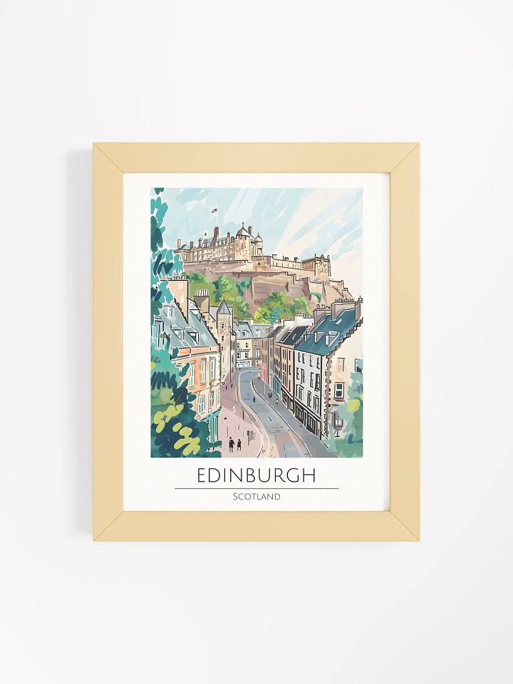 Edinburgh Scotland Framed Travel Poster product image (1)