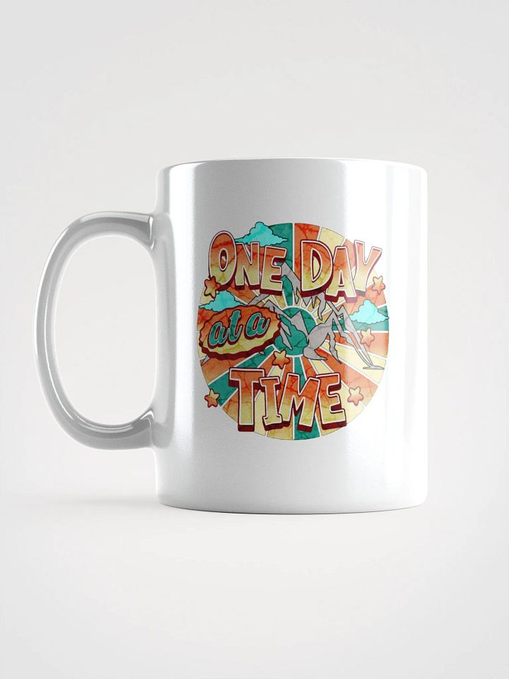 One Day At A Time Mountain of Motivation Mug product image (1)