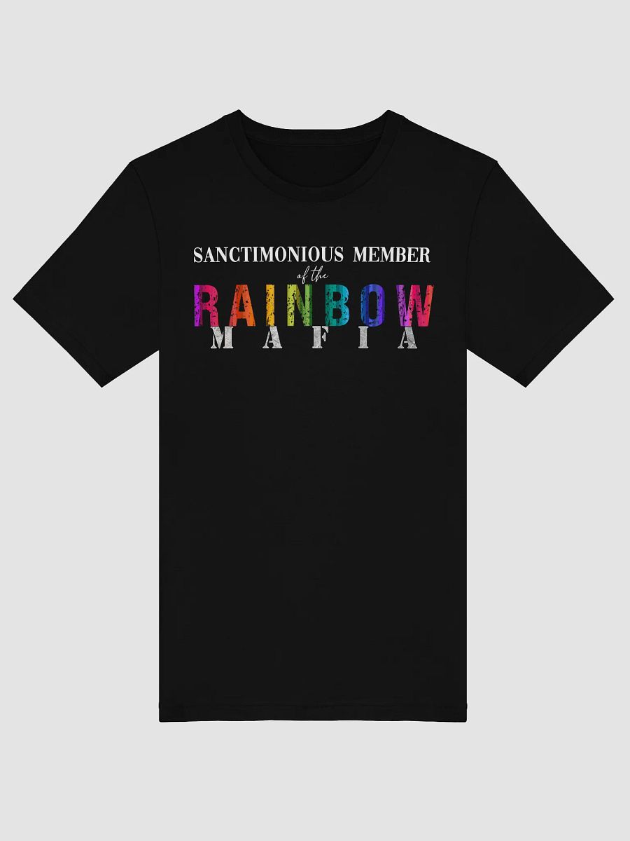 Rainbow Mafia Short Sleeve T-Shirt (Dark Colours) product image (5)