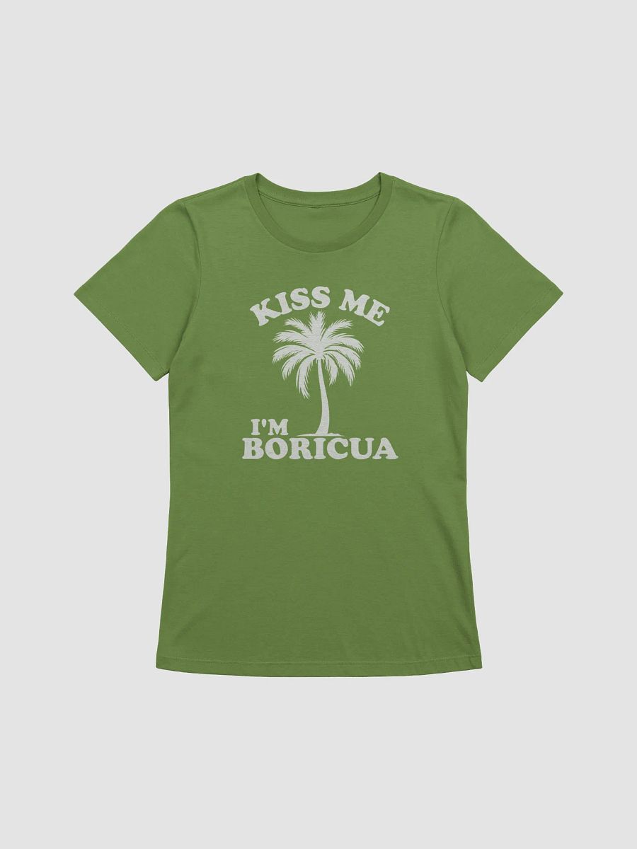 Kiss Me I'm Boricua Camiseta de Mujer product image (1)