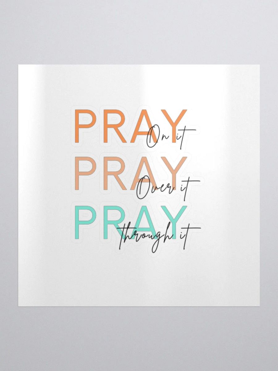 Pray Sticker product image (1)