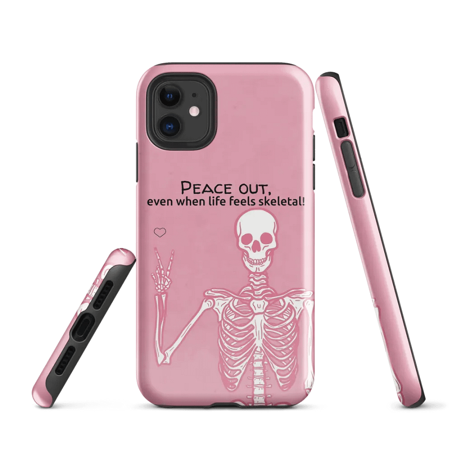 Skeletal Peace iPhone® Tough Case product image (1)