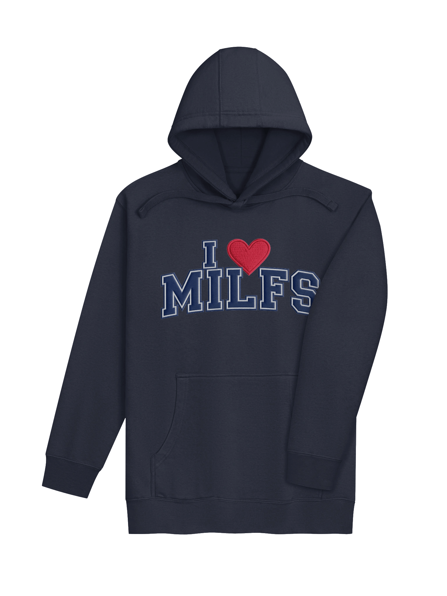 I ❤️ MILFS Hoodie | Classic Meme Streetwear | Cotton Heritage Premium Hoodie product image (31)