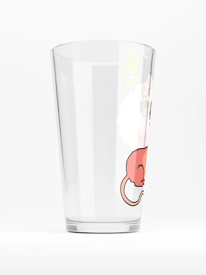 Leo | Ferret Star Signs | Pint Glass product image (2)