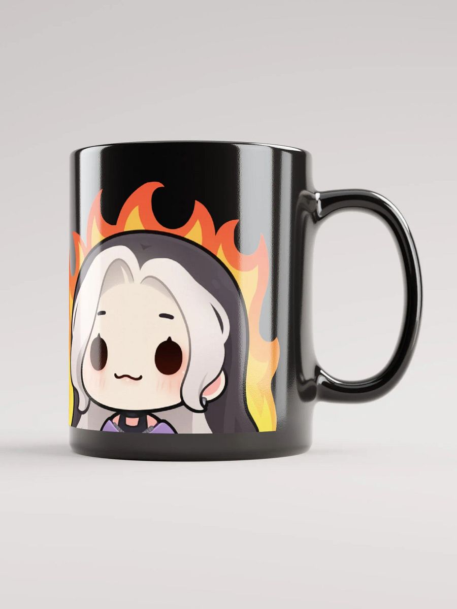 Black Glossy Mug - Logo Fine product image (4)