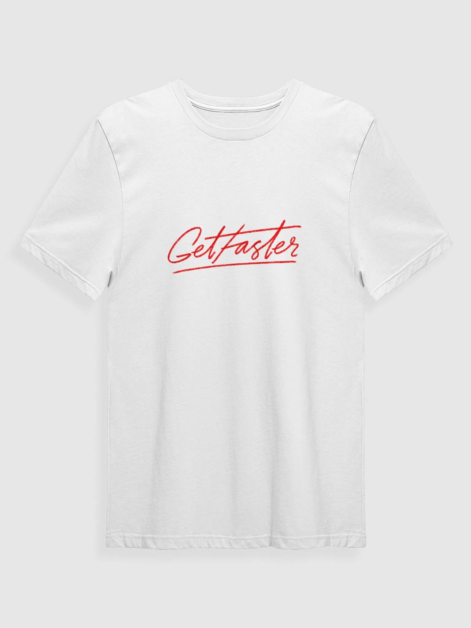 Get Faster Red Super Soft T-Shirt product image (17)