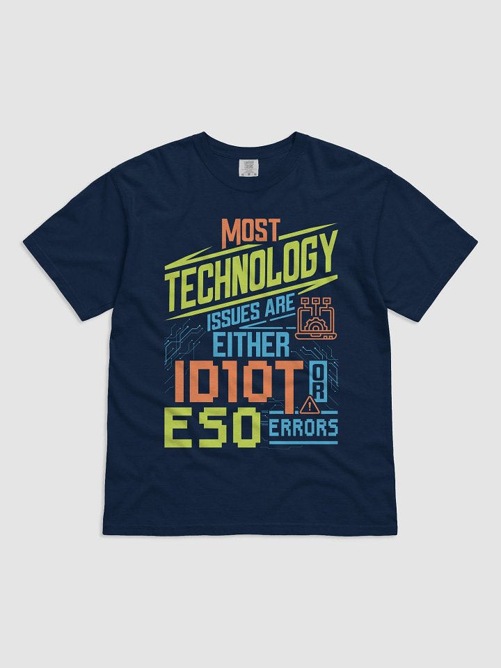 ID10T or ESO Tech Tee product image (1)