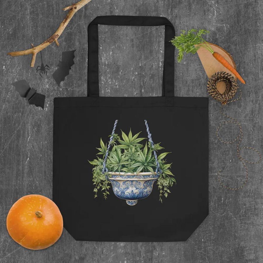 Blue Botanical Hanging Cannabis Planter product image (5)