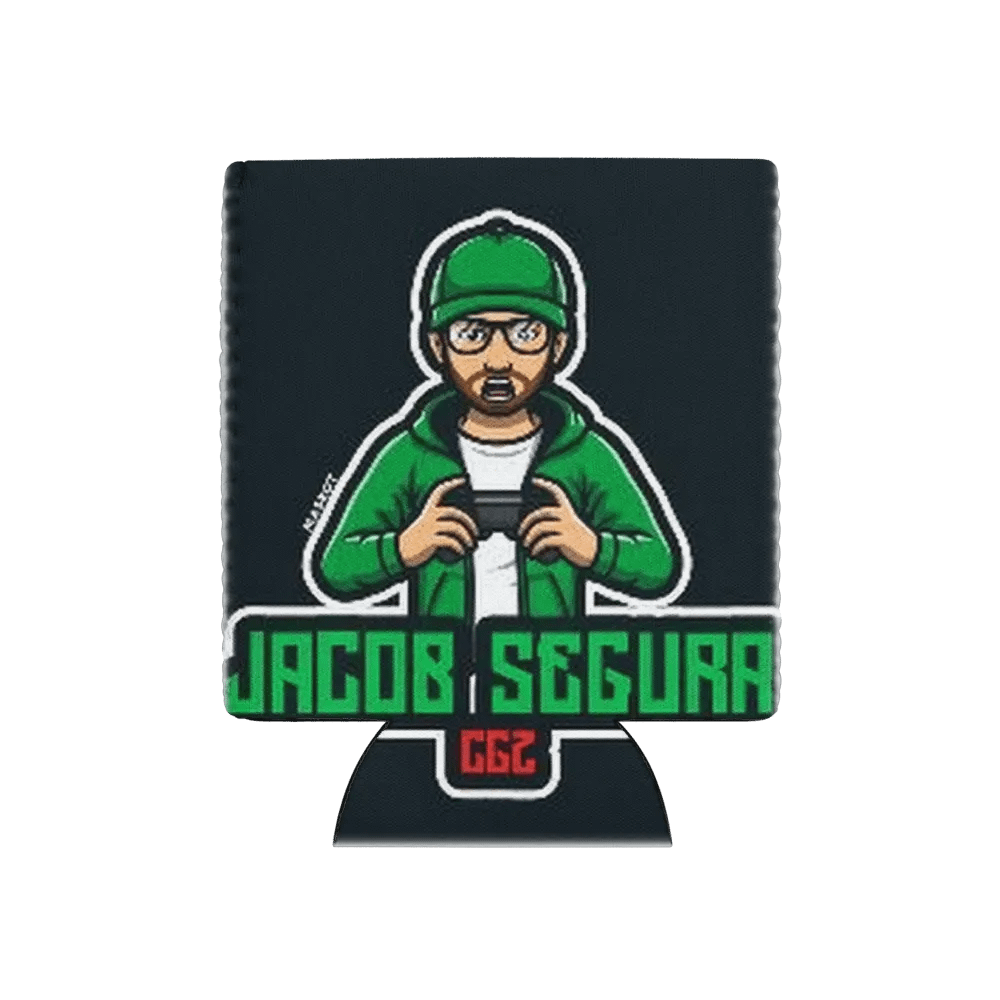 Jacob segura CGZ Game On Can Cooler - Personalized Neoprene Drink Sleeve product image (3)