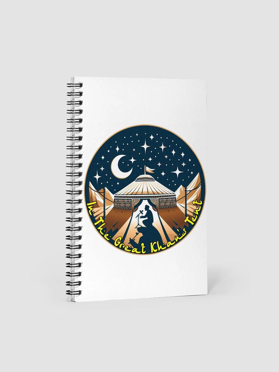 In The Great Khan's Tent Spiral Notebook product image (1)