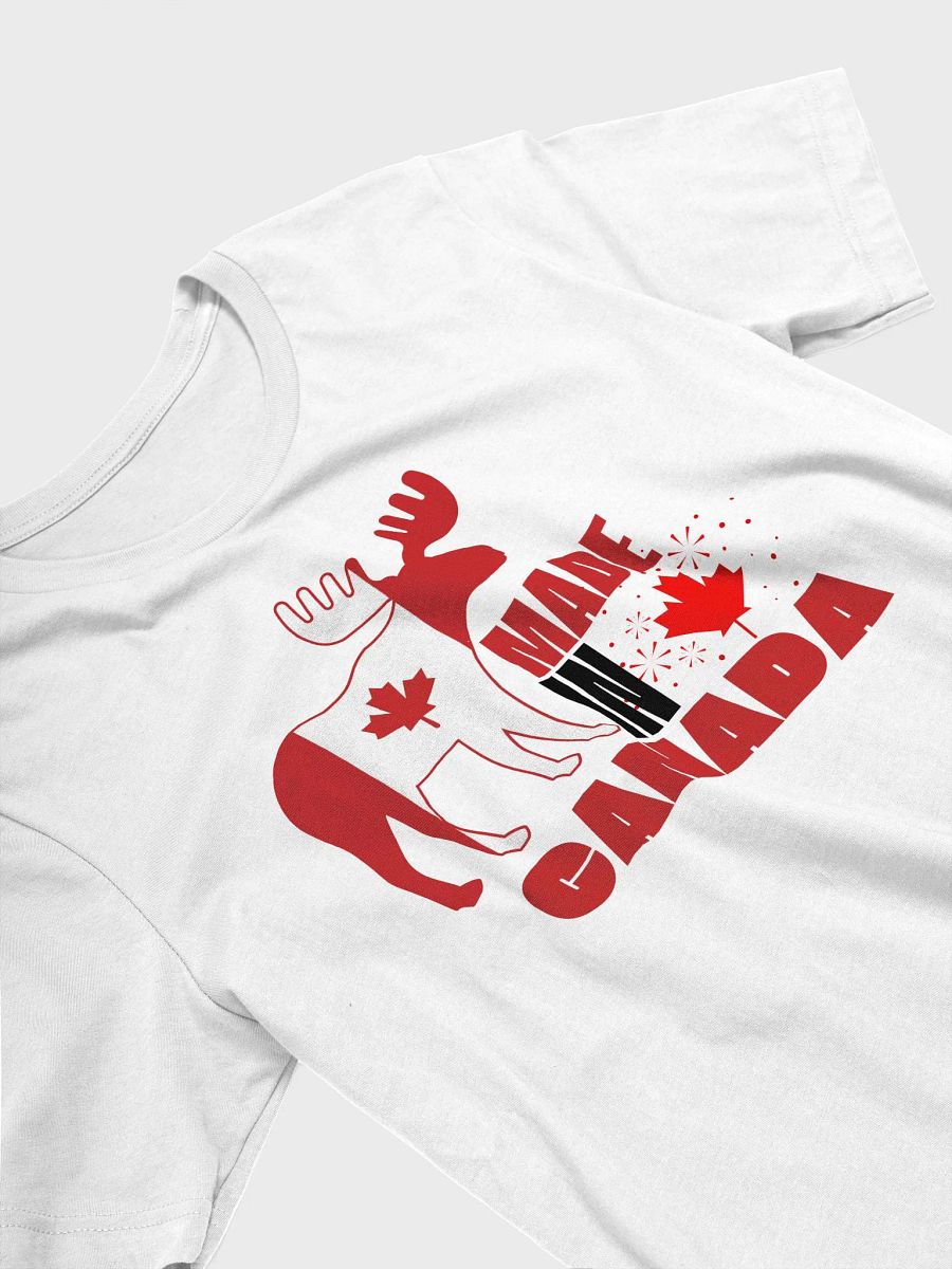 Canadian Moose Flag T-Shirt product image (3)
