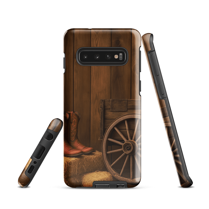 Rustic Cowboy Boots Samsung® Tough Case product image (1)