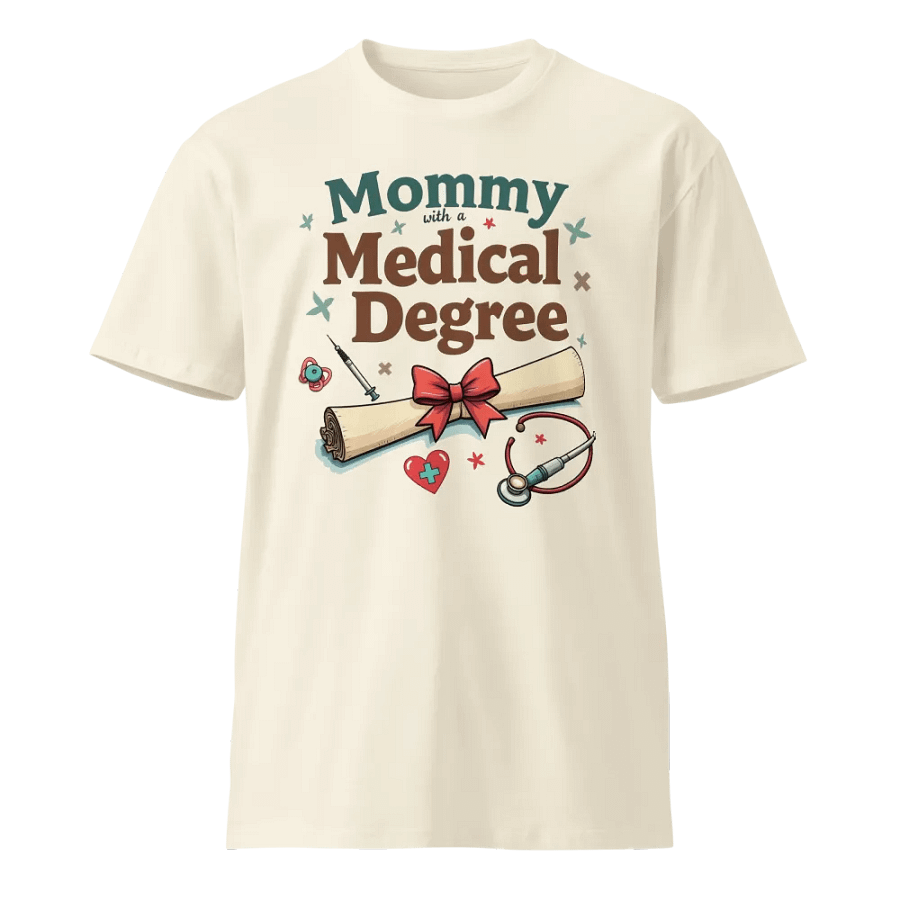 Mommy with a Medical Degree Graphic Tee product image (1)