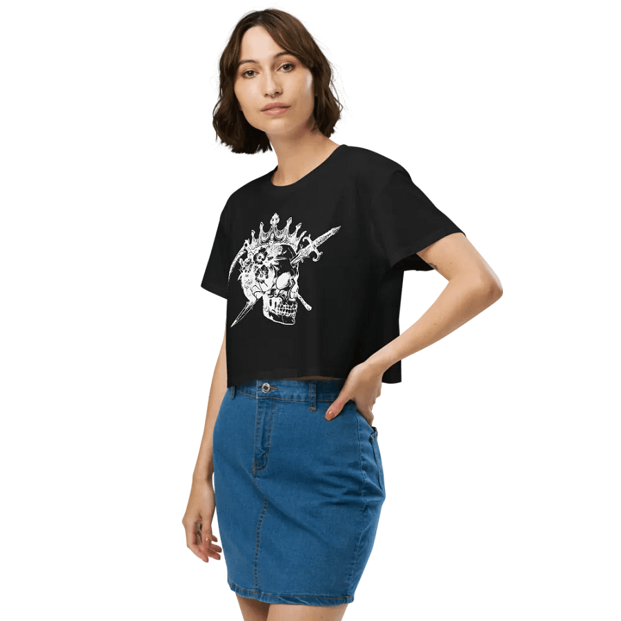 Four Horsemen Logo Women's Premium Crop Top product image (7)